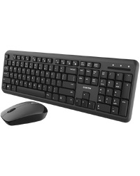 CANYON SET-W20 UK/US Keyboard+Mouse Velvet Wireless Black