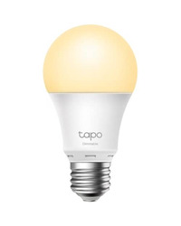 TP-Link Tapo L510E Smart Wi-Fi Light Bulb, Dimmable, E27 base, 2700K, 220V, 50/60 Hz, 60W Equivalent, Energy Class A+, 2.4GHz, 802.11b/g/n, Tapo APP, Works with Alexa and Google Assistant, Timer and Schedule settings