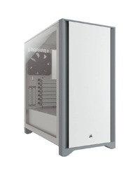 CORSAIR 4000D Tempered Glass Mid-Tower ATX Case — White