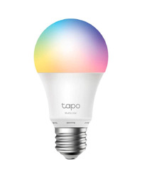 TP-Link Tapo L530E Smart Wi-Fi Light Bulb, Multicolor, 2.4 GHz, IEEE 802.11b/g/n, E27 Base, 220–240 V, 50/60 Hz, 2,500 K – 6,500 K, Multicolor, No Hub Required, Voice Control (works with Amazon Alexa and Google Assistant), Remote Control