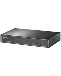 Switch TP-Link Tl-SF1008P, 8-port 10/100Mbps Desktop PoE Switch, 8 10/100Mbps RJ45 ports including 4 PoE ports, 57W PoE Power supply, steel case