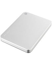 Toshiba External Hard Drive Canvio Slim (2.5'' 1TB, USB3.2 Gen 1, Silver)