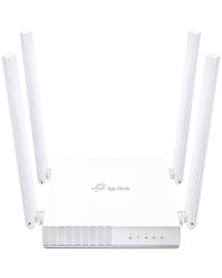 TP-Link Archer C24 AC750 Dual-Band Wi-Fi Router, 300 Mbps 2.4 GHz + 433 Mbps 5 GHz,  4×Antennas, 1×10/100M WAN Port, 4×10/100M LAN Ports, Multi-Mode 3 in 1 - Router/Access Point/Range Extender Mode, Parental Controls