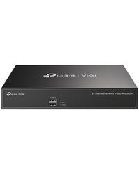 TP-Link VIGI NVR1008H 8 Channel Network Video Recorder,H.265+/H.265/H.264+/H.264, Up to 5MP resolution, 80 Mbps Incoming Bandwidth, 1× SATA Interface(up to 10 TB), 2× USB 2.0, 1× VGA port, 1× HDMI port, Two-Way Audio,ONVIF Remote Monitoring,VIGI App