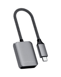 SATECHI USB-C to Audio PD Charger Adapter-Space Gray