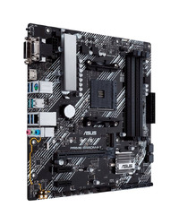 ASUS PRIME B450M-A II AM4 mATX MB - AMD B450 4xDIMM DDR4 1xM.2 6xSATA PCIe 3.0 1Gb Ethernet 1xD-SUB 1xDVI-D 1xHDMI and Aura Sync RGB lighting support