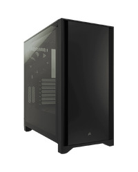 CORSAIR 4000D Tempered Glass Mid-Tower ATX Case — Black
