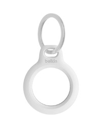 BELKIN Secure Holder with Keyring for Airtag - White