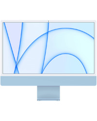 Apple iMac 24” 4.5K Retina display (M1 chip - 8-core CPU and up to 7 core GPU/ 8GB unified memory/ 256GB SSD/ macOS/ 1080p FaceTime HD camera with M1 ISP/ Magic Keyboard with Touch ID/ Croatian) BLUE