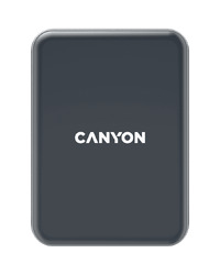 CANYON CH-15, Car holder and wireless charger MegaFix, C-15, 15W, Input: USB-C: 5V/2A, 9V/3A; Output: 5W, 7.5W, 10W, 15W;89*65*12mm,0.195kg,black