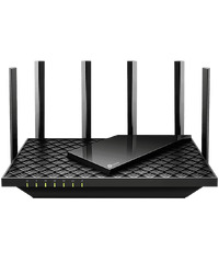 TP-Link Archer AX72 AX5400 Dual-Band Gigabit Wi-Fi 6 Router, 574 Mbps (2.4 GHz) + 4804 Mbps (5 GHz), 6× Antennas, Qualcomm 1 GHz Dual-Core CPU, 1× G WAN + 4× G LAN, 1 x USB 3.0, 4x4 MIMO,OFDMA,OFS,4T4R,Beaforming,HT160,100+ con. devices