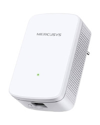 Mercusys ME10 300 Mbps Wi-Fi Range Extender, 300 Mbps on 2.4 GHz, 1 x 10/100Mbps RJ45 Port, RESET/WPS Button, Smart Signal Indicator, Access Point Mode, WPA-PSK/WPA2-PSK