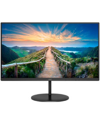 AOC Monitor Q27V4EA 27” 2K Office (IPS, 2560x1440, 75Hz, 4 ms, 178°/178°, 250 cd/m, 20M:1, Antiglare 3H, HDMI, DP, Audio, Tilt) Black, 3y