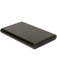 Inter-Tech HDD/SSD 2.5” case, USB 3.1 Gen2, Type-C, up to 10Gbit/s transfer, aluminium casing, Retail