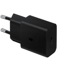 Samsung 15W Fast Charging USB-C Wall Charger Black (cable included)