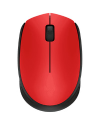 LOGITECH M171 Wireless Mouse - RED