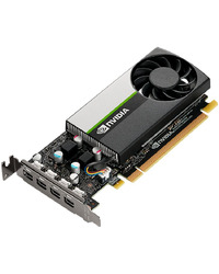 PNY NVIDIA T1000 4GB LowProfile, PCI-Express 3.0 x16, LP, 4 GB GDDR6 128-bit, 4x Mini DP 1.4, 1x LP bracket