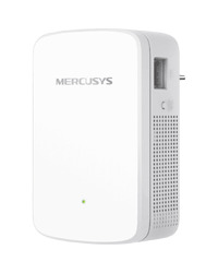 Mercusys ME20 AC750 Wi-Fi Range Extender 300 Mbps at 2.4 GHz + 433 Mbps at 5 GHz, 1 x 10/100 RJ45, 2 × Internal Antennas, Wall Plugged, WPS/Reset Button, Signal Indicator, Range Extender/Access Point mode, Adaptive Path Selection, Access Control