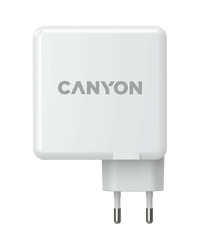 CANYON H-100, GAN 100W charger Input:100V-240V Output: USB-C1/C2: 5V 3A, 9V 3A, 12V 3A, 15V 3A, 20V 5A USB-A 1/A2, 4.5V/5A, 5V/4.5A, 9V/3A, 12V/2.5A, 20V/1.5A C1+C2, 65W + 30W, C1+A1, 65W + 30W, C1+A2, 65W + 30W, C1+A1+A2, 65W
