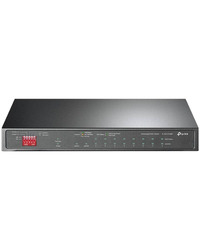 10-Port Gigabit Desktop Switch with 8-Port PoE+PORT: 8× Gigabit PoE+ Ports, 2x Gigabit Non-PoE Ports, 1× Combo Gigabit SFP SlotSPEC: 802.3at/af, 123 W PoE Power,  Desktop Steel CaseFEATURE: Extend Mode for 250m PoE Transmitting, Priority Mode for