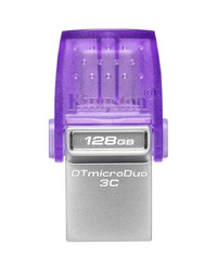 Kingston 128GB DataTraveler microDuo 3C 200MB/s dual USB-A + USB-C