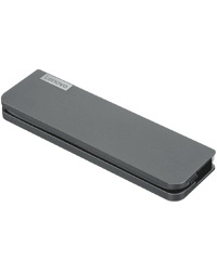 Lenovo MiniDock, 1xHDMI, 1xVGA, 1 ext.display, 1xUSB-C 3.1Gen1, 1xUSB-A 3.1Gen1, 1xUSB2.0, 1x3.5mm combo, 1xRJ45, charging 1xUSB-C, input 65W, 1Yr