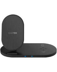 CANYON wireless charger WS-202 10W 2in1 Black