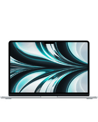 Apple 2022 M2 MacBook Air 13.6-inch Retina display/ M2 chip 8-core CPU and 10-core GPU/ 8GB unified memory/ 512GB SSD/ macOS/ 2x Thunderbolt(USB 4) ports/ Touch ID/ Ambient light sensor/ 30W USB-C Power adapter/ Silver/ Int Eng KB