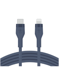Belkin BOOST CHARGE Silicone cable USB-C to Lightning, 2m, Blue