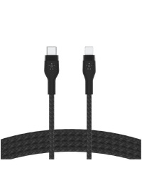 Belkin BOOST CHARGE Silicone cable USB-A to Lightning - 2M - Black