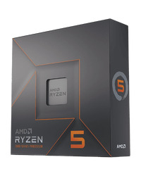 AMD CPU Desktop Ryzen 5 6C/12T 7600X (4.7/5.0GHz Boost,38MB,105W,AM5) box, with Radeon Graphics