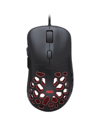 AOC Gaming Mouse GM510 Wired USB 2.0, AOC G-Menu, Palm, Claw, Right handed, 2 profiles, 16000 Real DPI, 2y