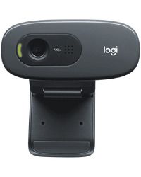 LOGITECH C270 HD Webcam - BLACK - USB