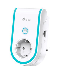 TP-Link AC1200 Wi-Fi Range Extender,Wall Plugged,AC-Passthrough, 2 external antennas, 1 10/100Mbps Port, 867Mbps at 5GHz + 300Mbps at 2.4GHz, Range Extender/AP mode,WPS,Intelligent Signal Light,Access Control,Power Schedule, LED Control,Tether App