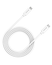 CANYON UC-42, cable, U4-CC-5A2M-E, USB4 TYPE-C to TYPE-C cable assembly 20G 2m 5A 240W(ERP) with E-MARK, CE, ROHS, white