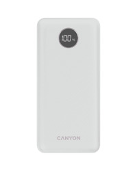 CANYON power bank PB-2002 LED 20000 mAh PD 20W QC 3.0 Bijeli
