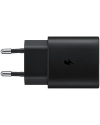 Samsung 25W Super Fast Charging USB-C Wall Charger Black (cable not included)