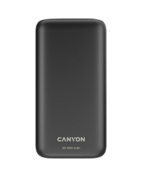 CANYON power bank PB-301 LED 30000 mAh PD 20W QC 3.0 Crni
