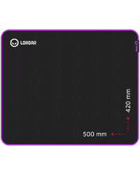 LORGAR Gaming Mouse Pad Main 315 Speed Black/Purple