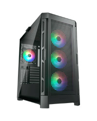 COUGAR DUOFACE PRO RGB PC Case, Mid Tower, Black