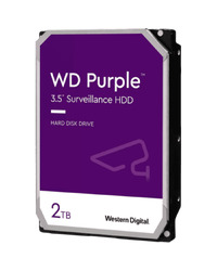 HDD AV WD Purple (3.5'', 2TB, 256MB, 5400 RPM, SATA 6 Gb/s)