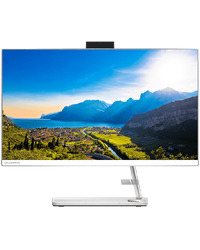 Lenovo IdeaCentre AIO 3 24ALC6, 23.8 FHD (1920x1080) IPS Non Touch, AMD R5 7530U (6C, 19MB, up to 4.3GHz) , 8GB DDR4, 512GB SSD M.2, 2x USB 2.0, 2x USB 3.2, 1x HDMI, 1x RJ45 GbE, WiFi+BT5.0, IR Camera, 2x 3W, WiFi KB/Mouse, White, No OS, 2Yr