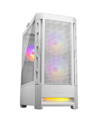 COUGAR DUOFACE RGB PC Case, Mid Tower, White