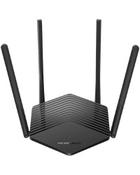 Mercusys AC1900 Wireless AC Gigabit Router, 600 Mbps at 2.4 GHz + 1300 Mbps at 5 GHz, 6×5dBi Fixed External Antennas with Beamforming, 2× G LAN Ports, 1× G WAN Port, Access Point Mode, 3X3 MU-MIMO, Parental Controls, Guest Network, Smart Connect