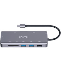 CANYON hub DS-11 9in1 USB-C Space Grey