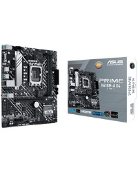 ASUS PRIME H610M-A D4-CSM LGA1700 mATX MB - Intel H610 2xDIMM DDR4 2xM.2 4xSATA PCIe 4.0 1Gb Ethernet 1xD-SUB 1xDisplayPort 1xHDMI with Addressable Gen 2 headers and Aura Sync