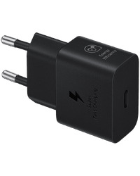 Samsung 25W Fast Charging USB-C Power Adapter Black (cable not included)