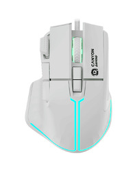 CANYON mouse Fortnax GM-636 RGB 9buttons Wired White