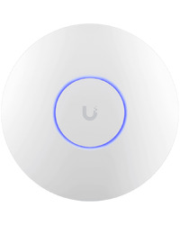 UBIQUITI U6 Long-Range; WiFi 6; 8 spatial streams; 185 m² (2,000 ft²) coverage; 350+ connected devices; Powered using PoE+; GbE uplink.