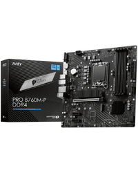 MSI MB B760 LGA 1700 4x DDR4 1x HDMI 1x DisplayPort 1x VGA 2x M.2 4x SATA mATX